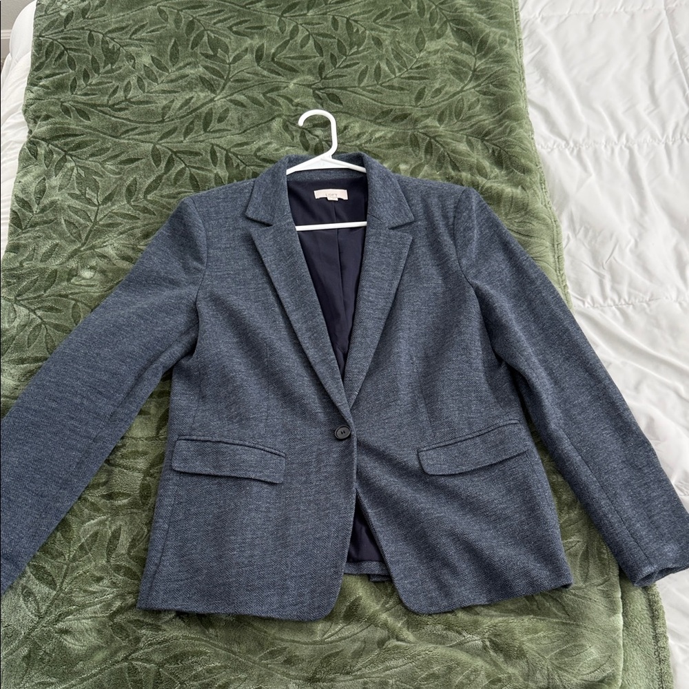 LOFT Charcoal Blazer